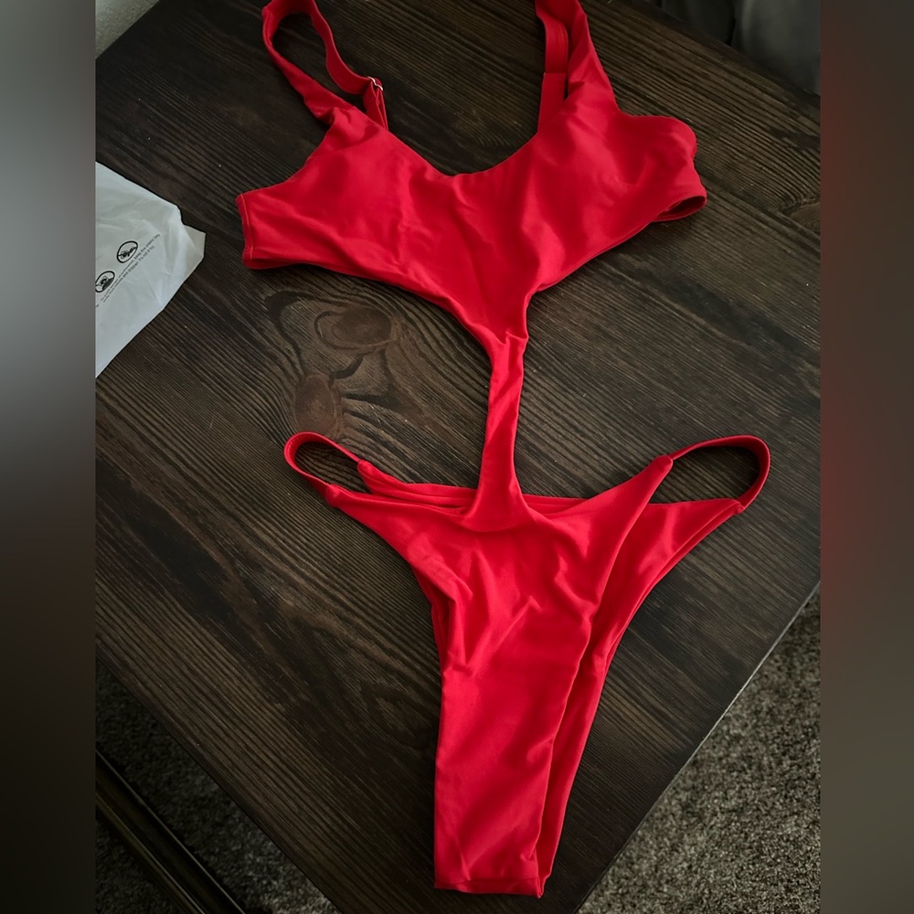 Sexy Red bathing suit
